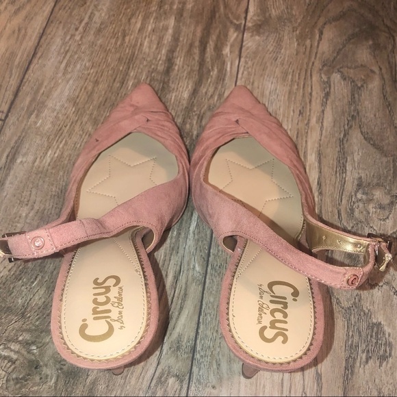 NWOB Circus by Sam Edelman Manuela Pink Suede Heel - Picture 9 of 13